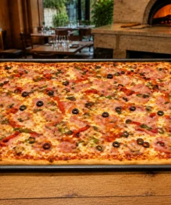 Pizza Capricioasa - Mammoth 60 x 40 cm