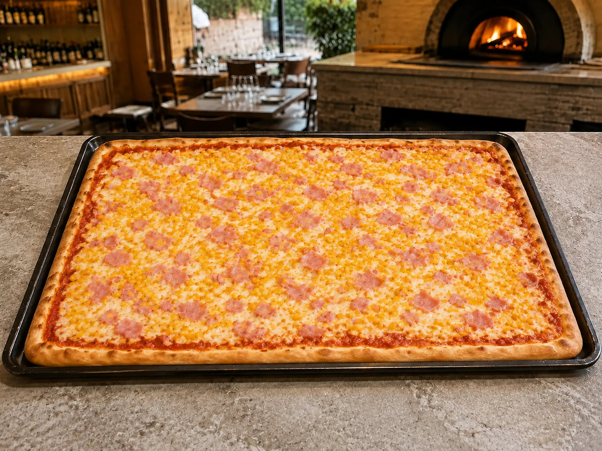 Pizza Children - Mammoth 60 x 40 cm