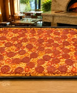 Pizza Diavolo - Mammoth 60 x 40 cm