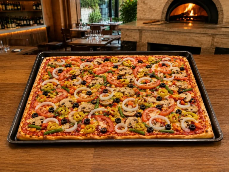 Pizza Vegetariană - Mammoth 60 x 40 cm