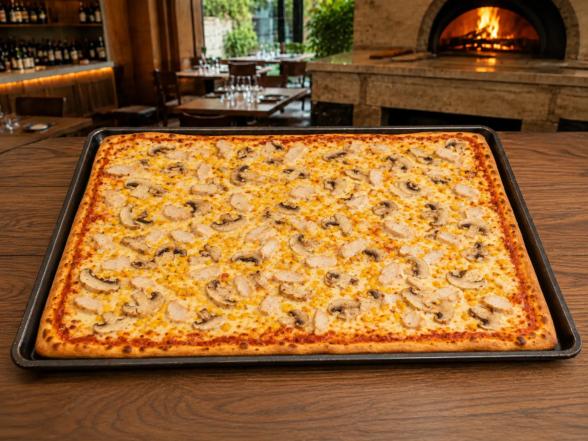 Pizza Țigănească - Mammoth 60 x 40 cm